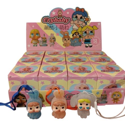 Mystery Box Flocked Cry BABIES Assorted Display